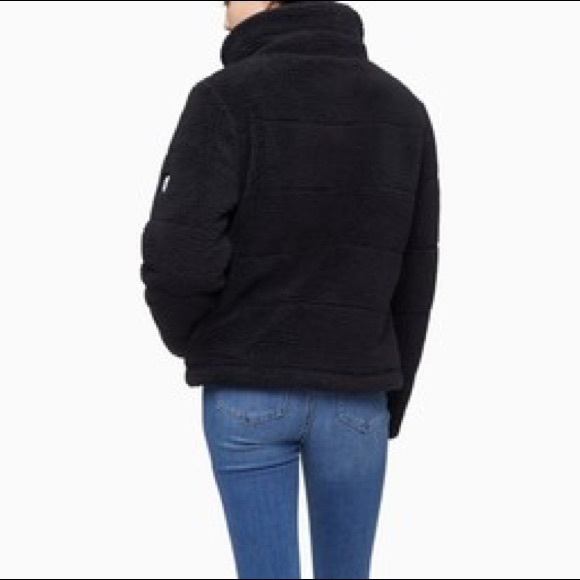 Calvin Klein Sherpa puffer Jacket - Picture 2 of 13